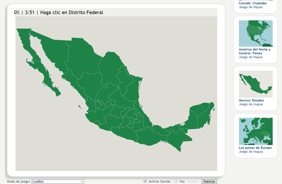 ᐈ México Y Sus Capitales Interactivos Y Mapas En Pdf Para Descargar Material Educativo Y 