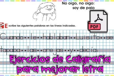 ejercicios de caligrafía
