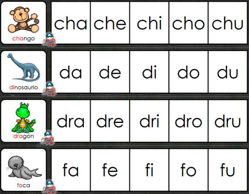 Silabario para imprimir PDF 12 mi silabario