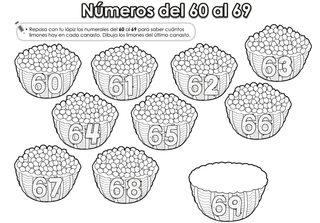 Familia de Números para imprimir
