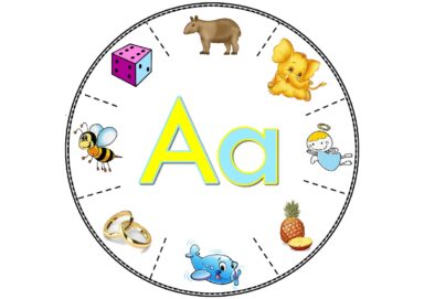 Materiales y ejercicios para trabajar el Abecedario 12 ruleta del abecedario