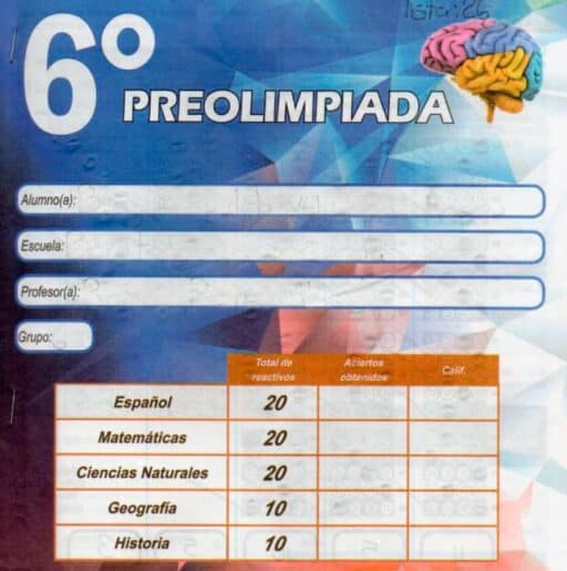 Material de estudio y práctica para las olimpiadas del conocimiento 9 Preolimpiada