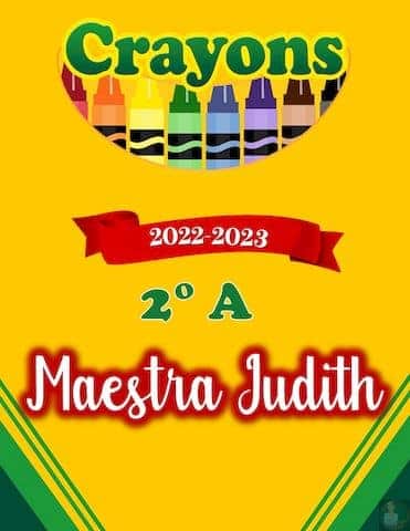 Agenda Escolar para descargar editable 24 AGENDA Crayola