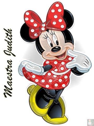 Agenda Escolar para descargar editable 38 Agenda minnie