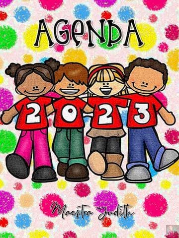 Agenda Escolar para descargar editable 42 Agenda Melonheadz