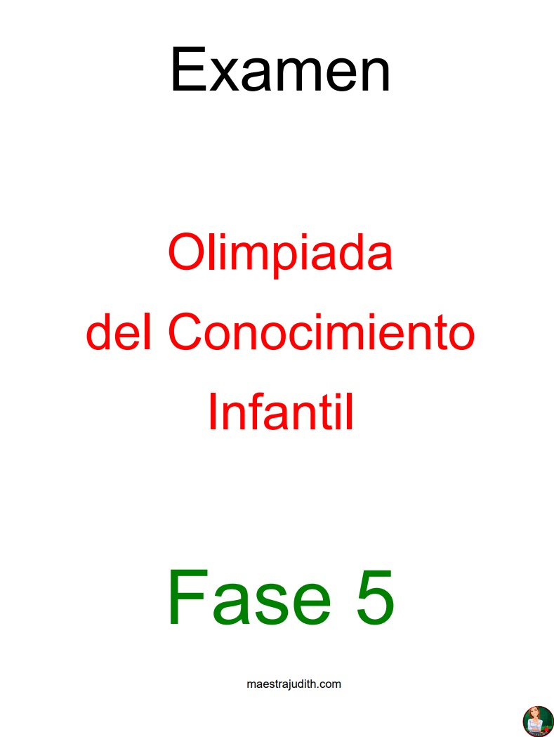 olimpiada del conocimiento infantil 2026