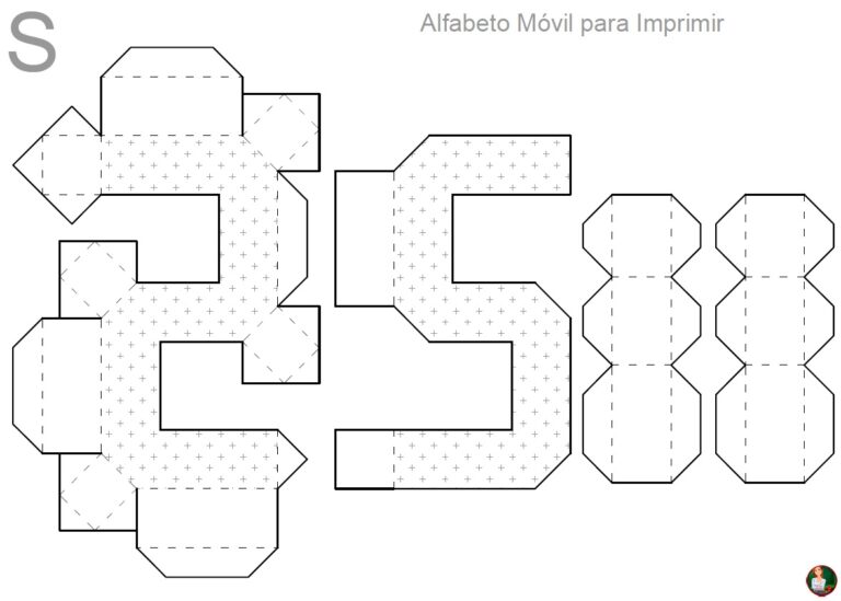 Alfabeto Móvil Para Imprimir - Material Educativo Y Material Didáctico ...