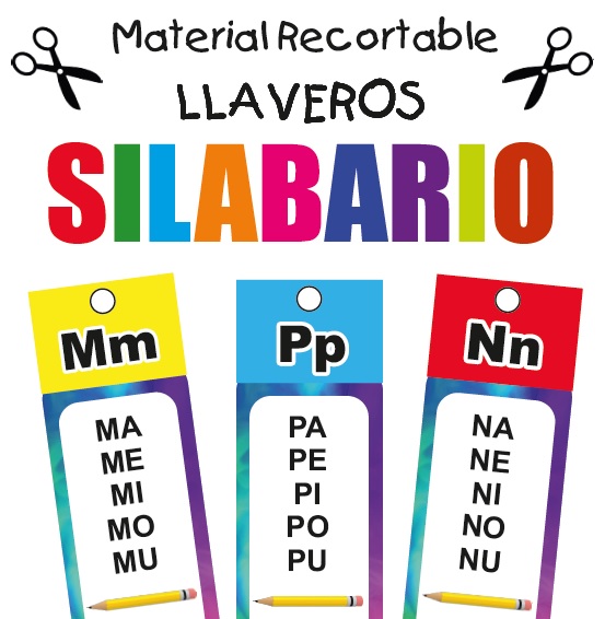 Silabario Para Imprimir Pdf Material Educativo Y Material Did Ctico Maestra Judith