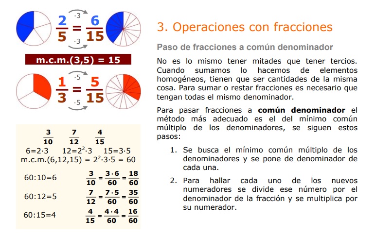 Ejercicios De Fracciones Para Primaria Material Educativo Y Material Didáctico Maestra Judith 9173