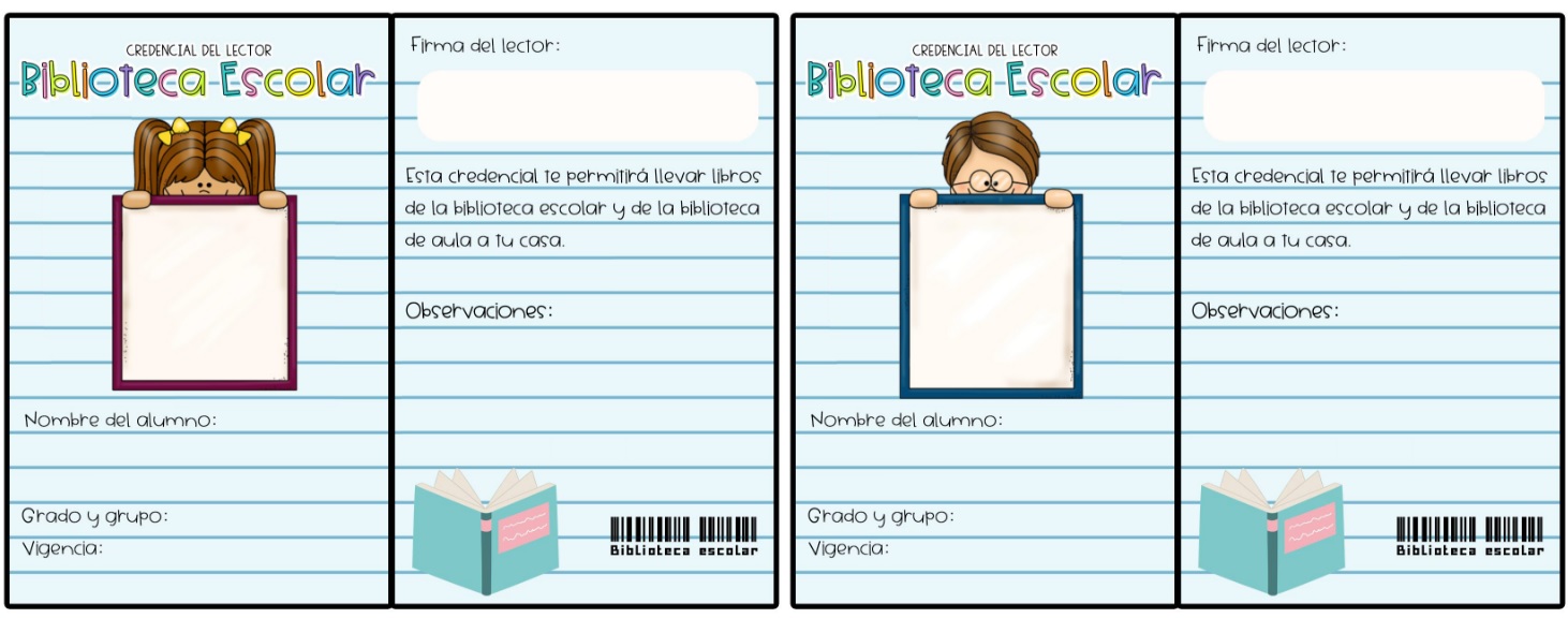 credencial del lector