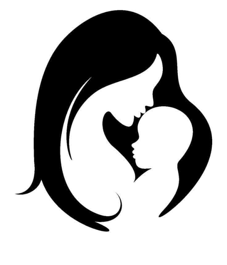 Siluetas de mamá 