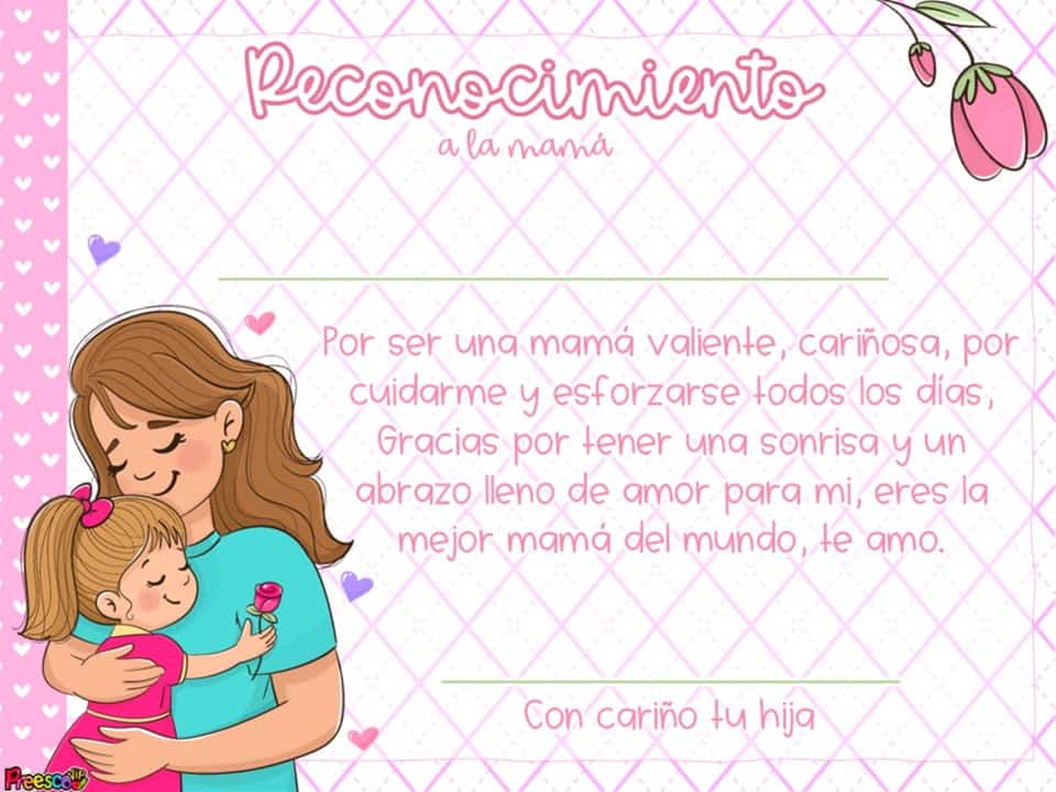 Diplomas para mamá