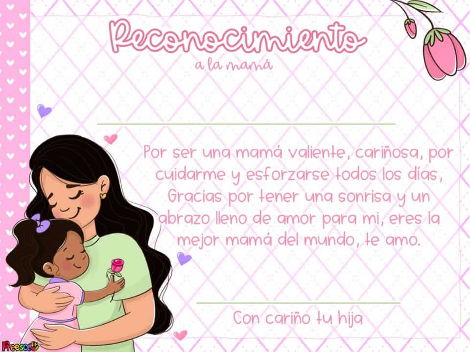Diplomas para mamá