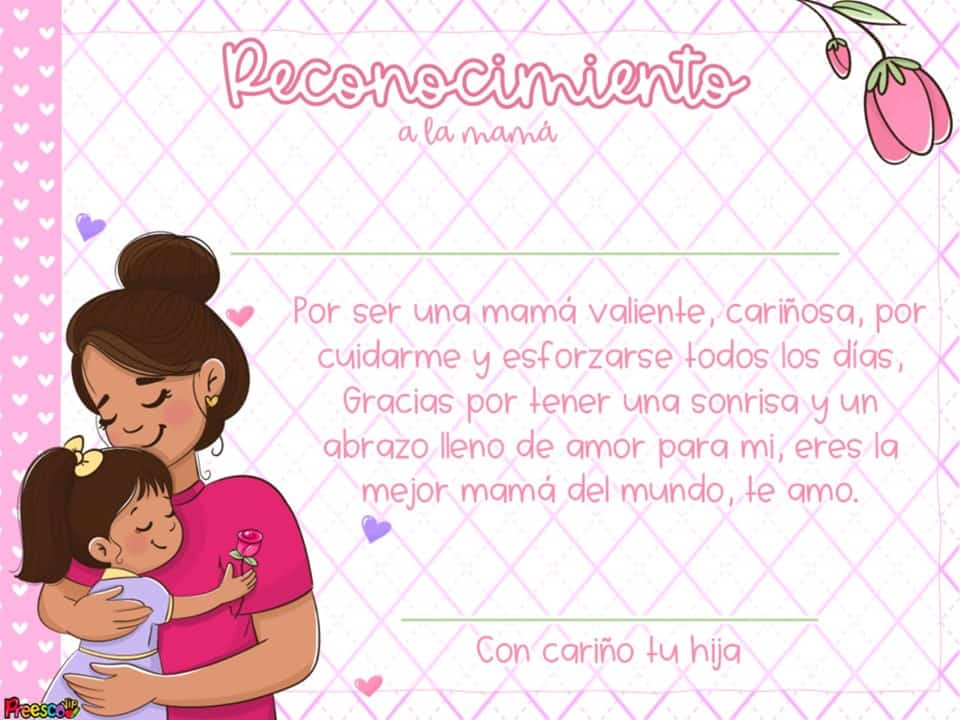 Diplomas para mamá