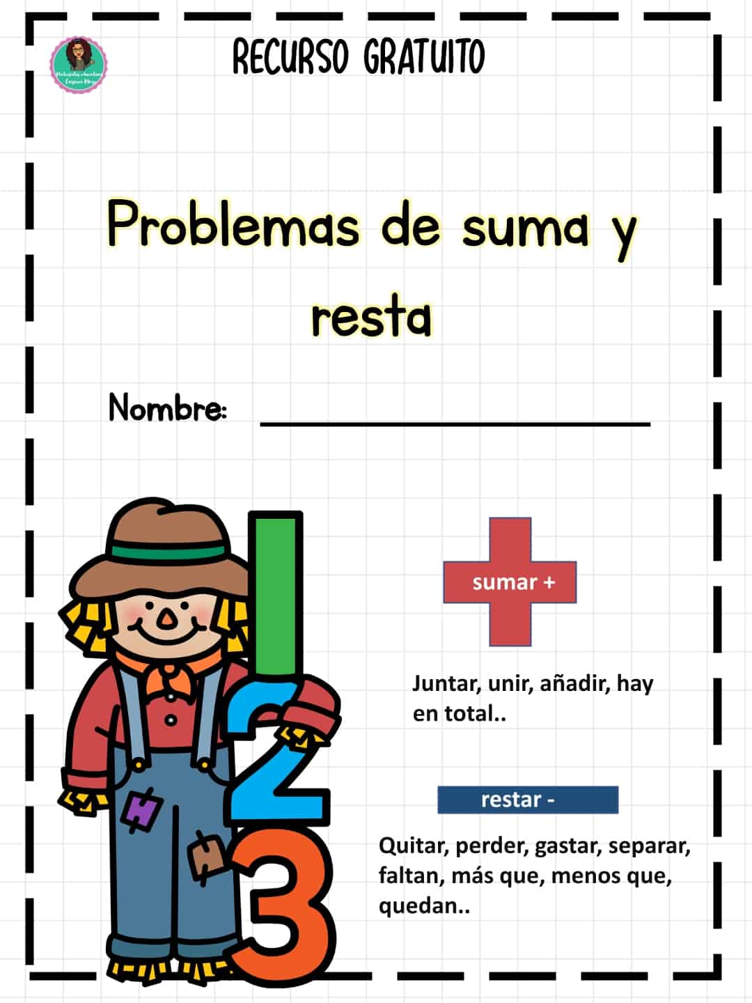 Ejercicios de suma y resta/multiplicaciones y problemas matemáticos problemas de suma y resta