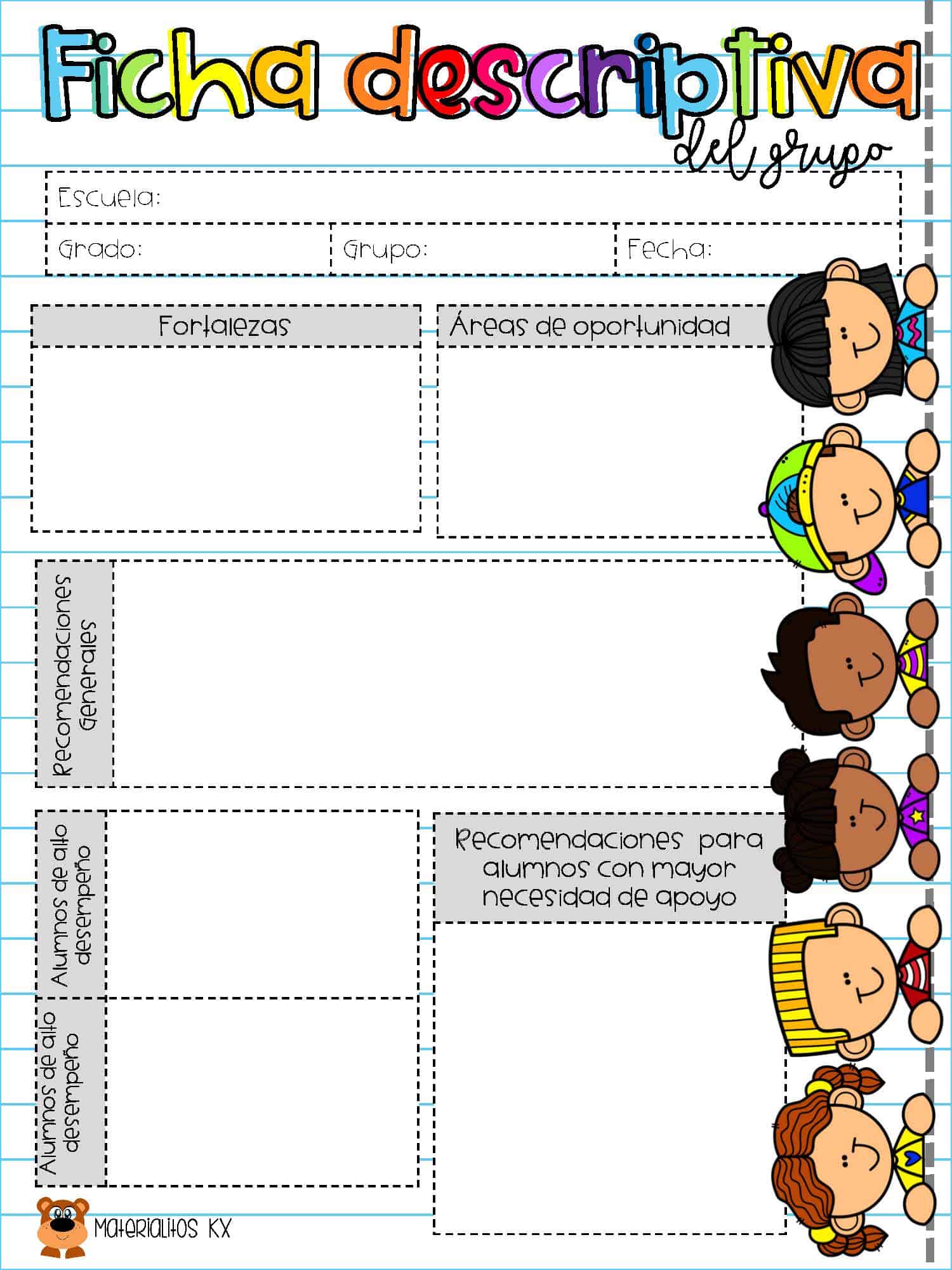 Formatos de Fichas Descriptivas