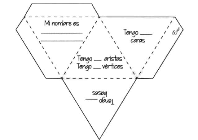 plantillas para armar cuerpos geométricos