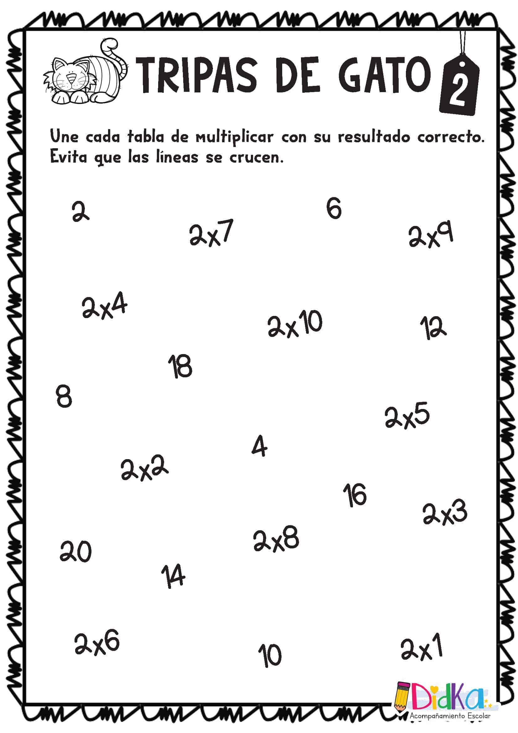 Actividades de tablas de multiplicar ¡Apréndelas de una forma divertida!