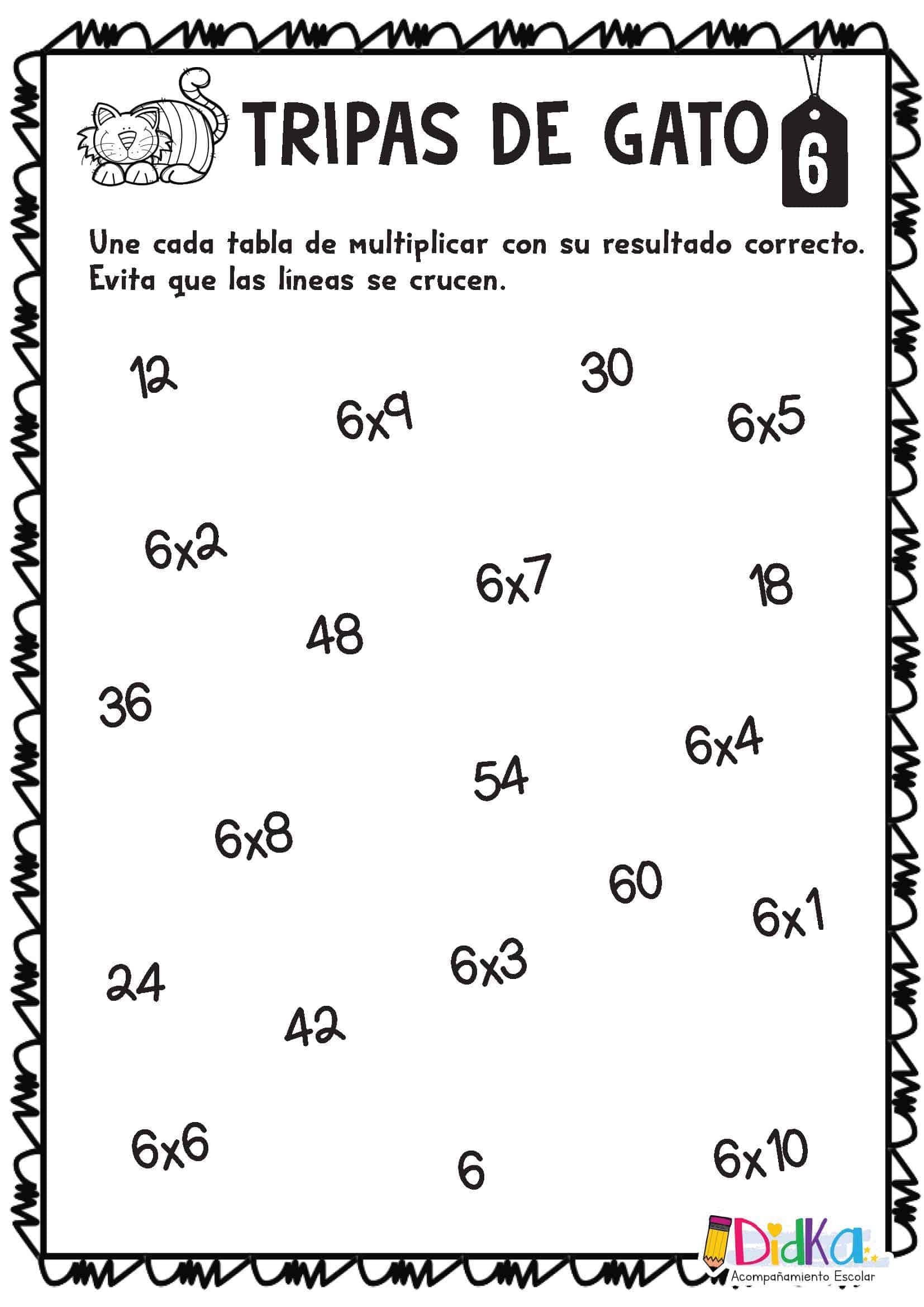 Actividades de tablas de multiplicar ¡Apréndelas de una forma divertida!