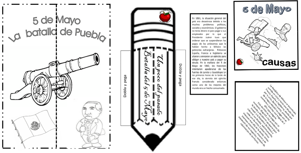 Lapbook batalla de puebla