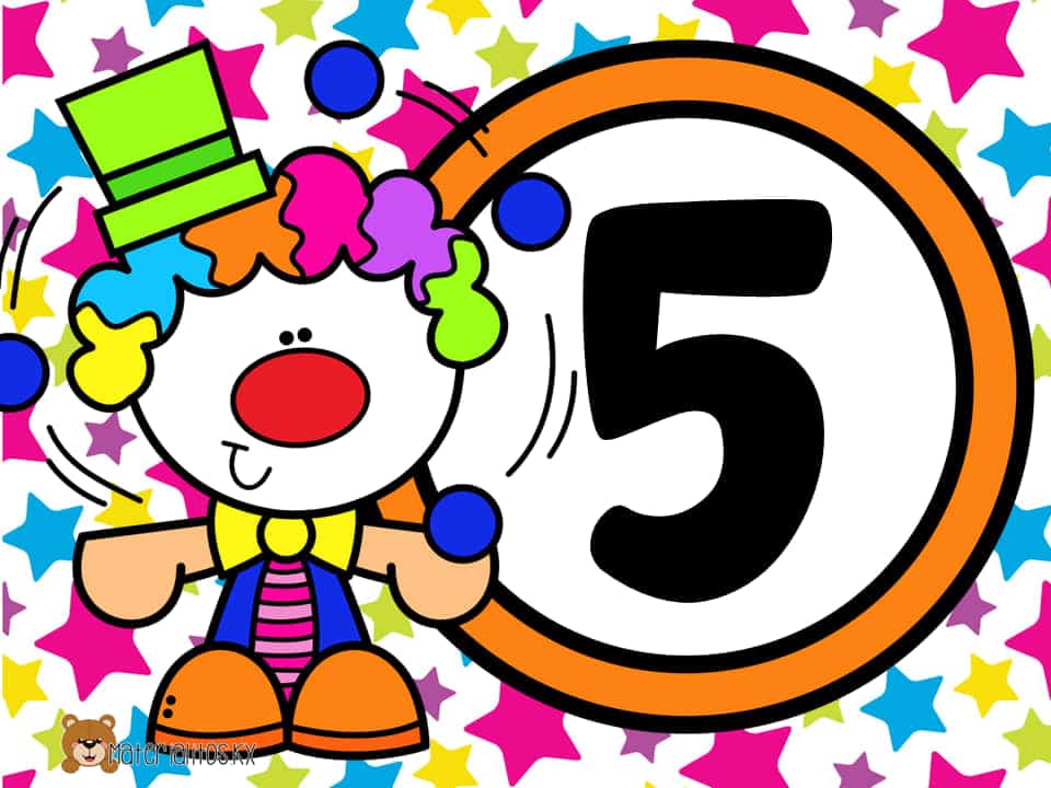 Carteles de los números del 1 al 10 Cartel de los numeros