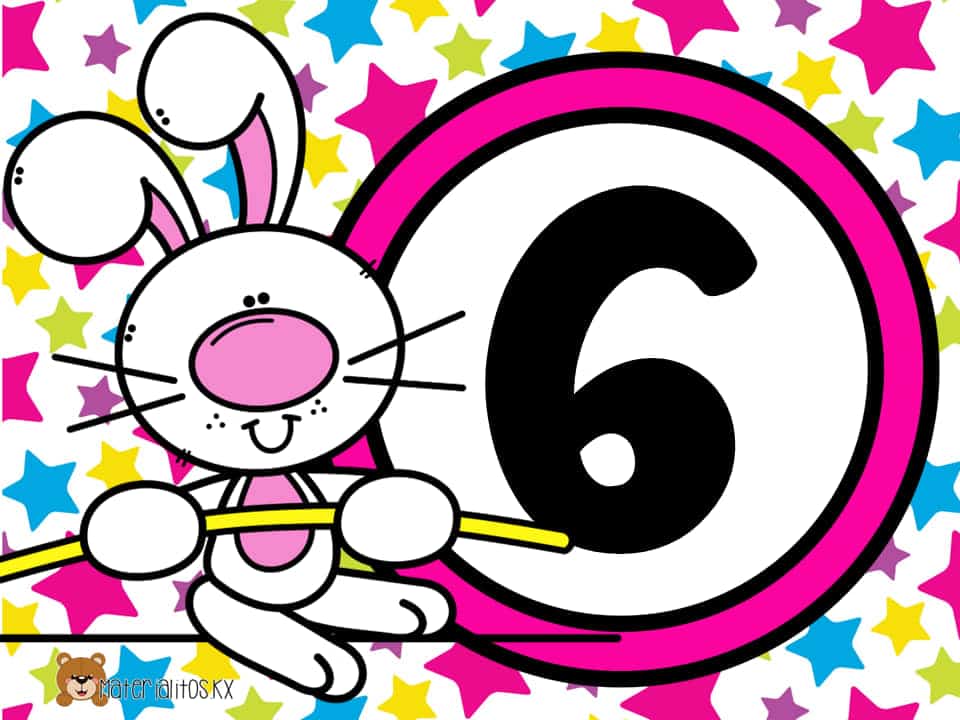 Carteles de los números del 1 al 10 Cartel de los numeros