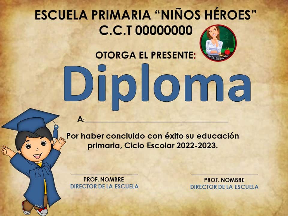 Diplomas de graduación 2023