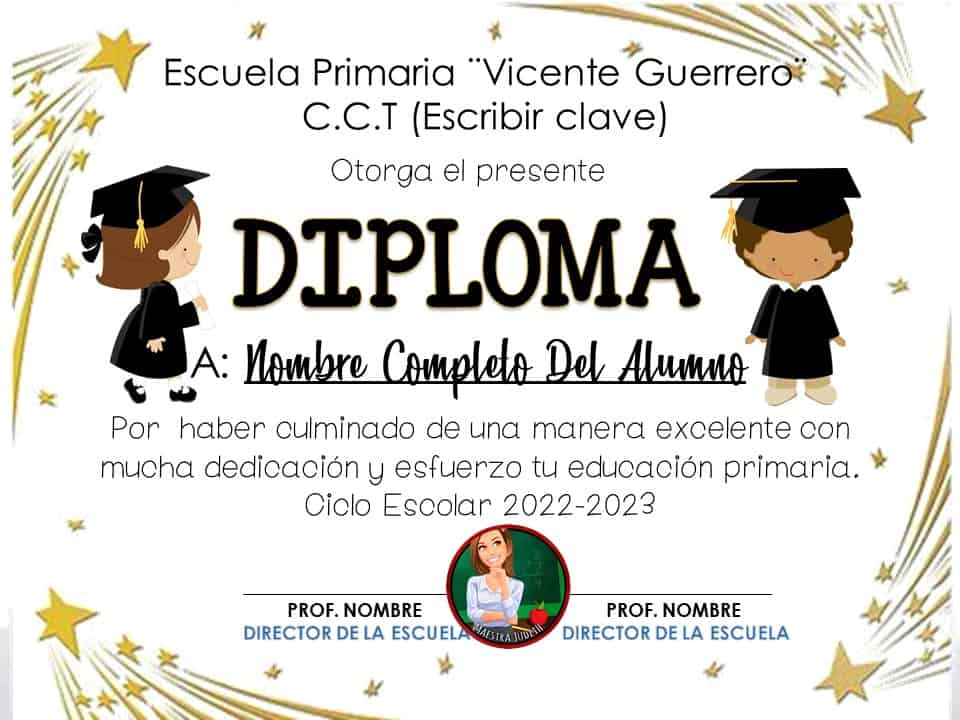 Diplomas de graduación 2023