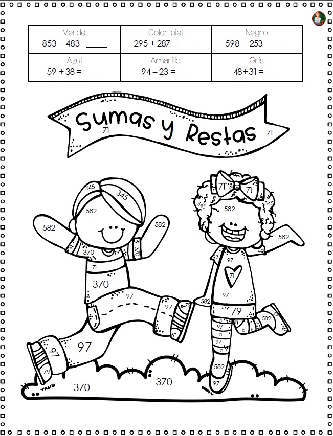 Sumas y restas de dos cifras