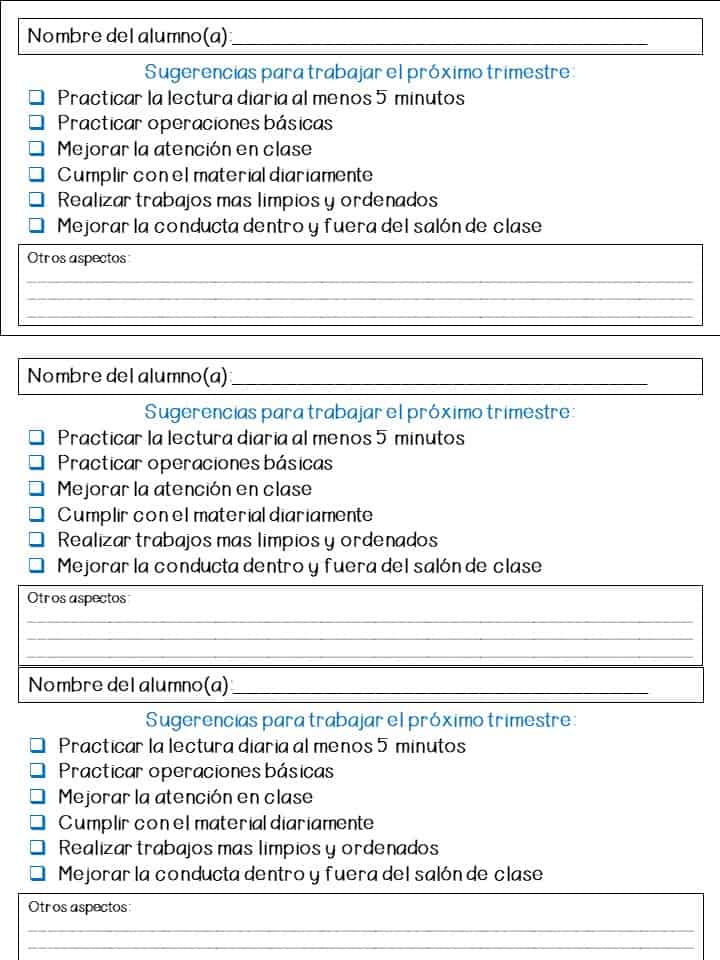 sugerencias para Reunión con padres de familia