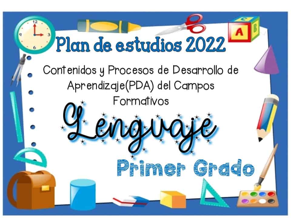 1° Contenidos y procesos de desarrollo de aprendizaje del campo formativo Lenguajes