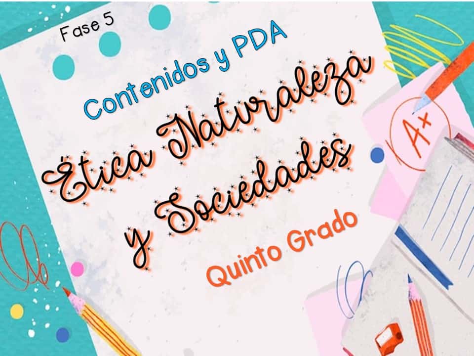 Contenidos ética naturaleza y sociedades