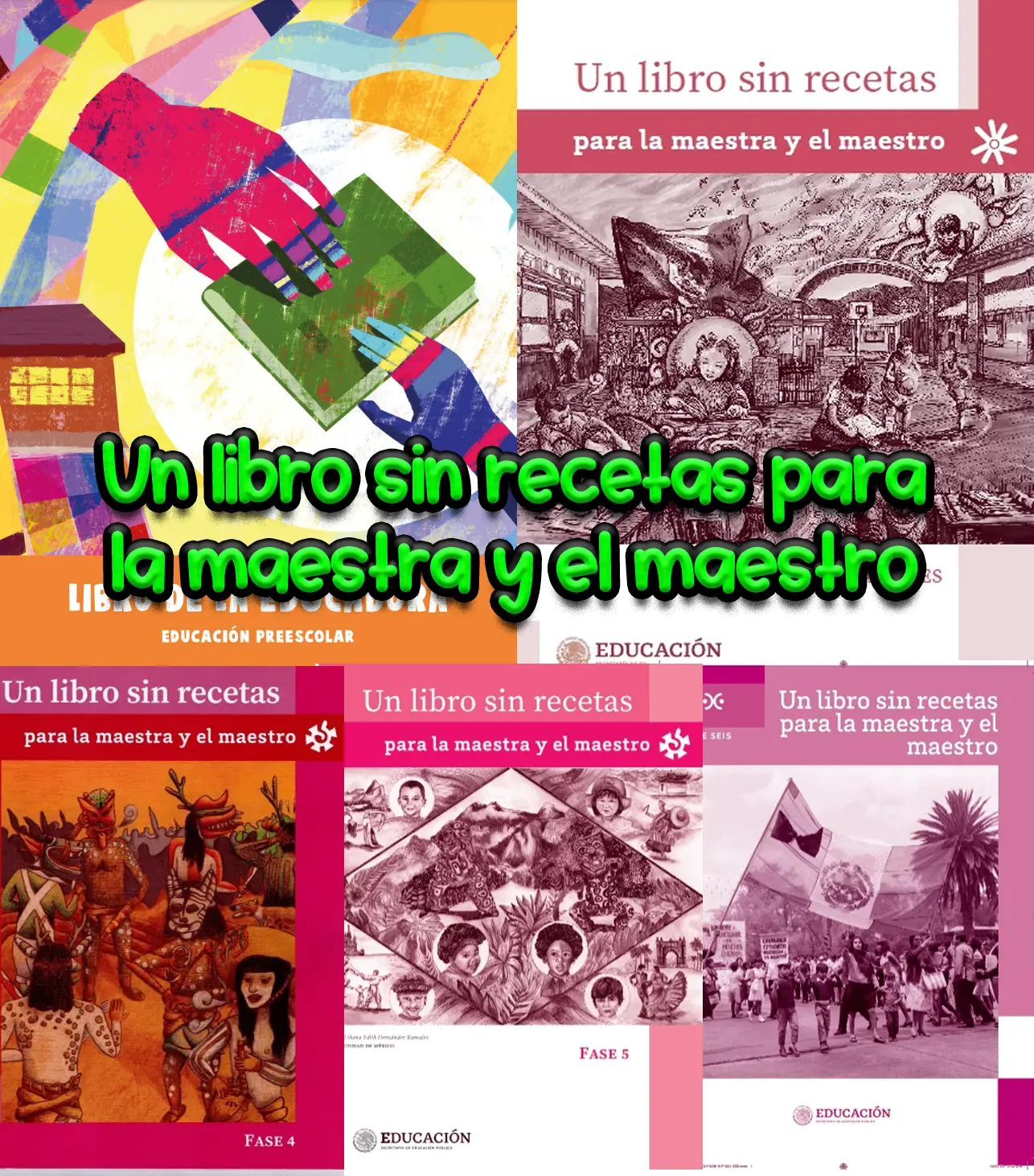 Un libro sin recetas para la maestra y el maestro
