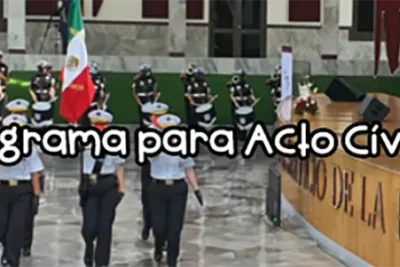 Programa para Acto cívico 11 Programa para Acto cívico