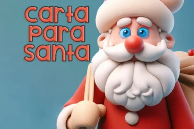 Carta para Santa Claus para imprimir PDF 1 Carta para Santa