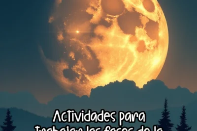 Actividades para trabajar las fases de la luna