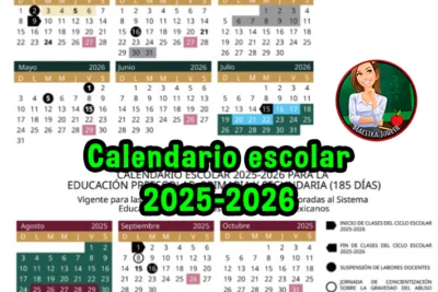 Calendario escolar 2025-2026 educación básica México 3 Calendario escolar 2025-2026