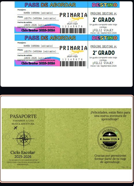 Actividades para fin de curso