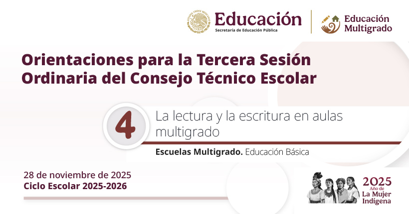 CTE Noviembre contestado Tema 4. La lectura y la escritura en aulas multigrado