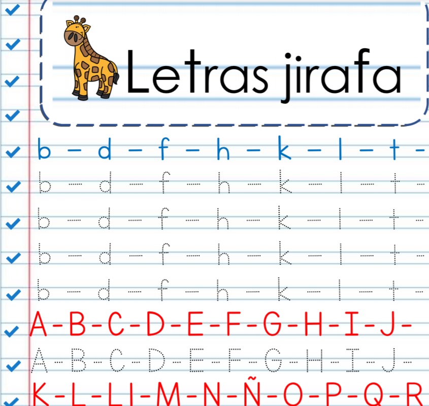 Escritura cuaderno doble raya ejercicios Escritura cuaderno doble raya ejercicios