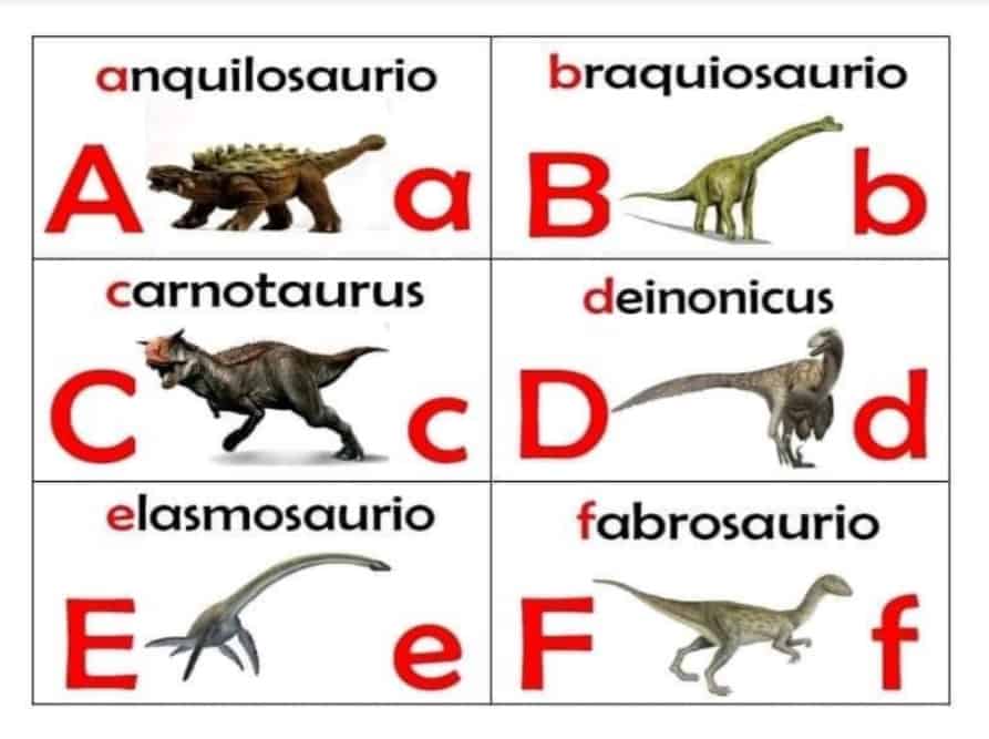 Actividades de dinosaurios para imprimir representación de fracciones