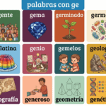 Palabras con ge