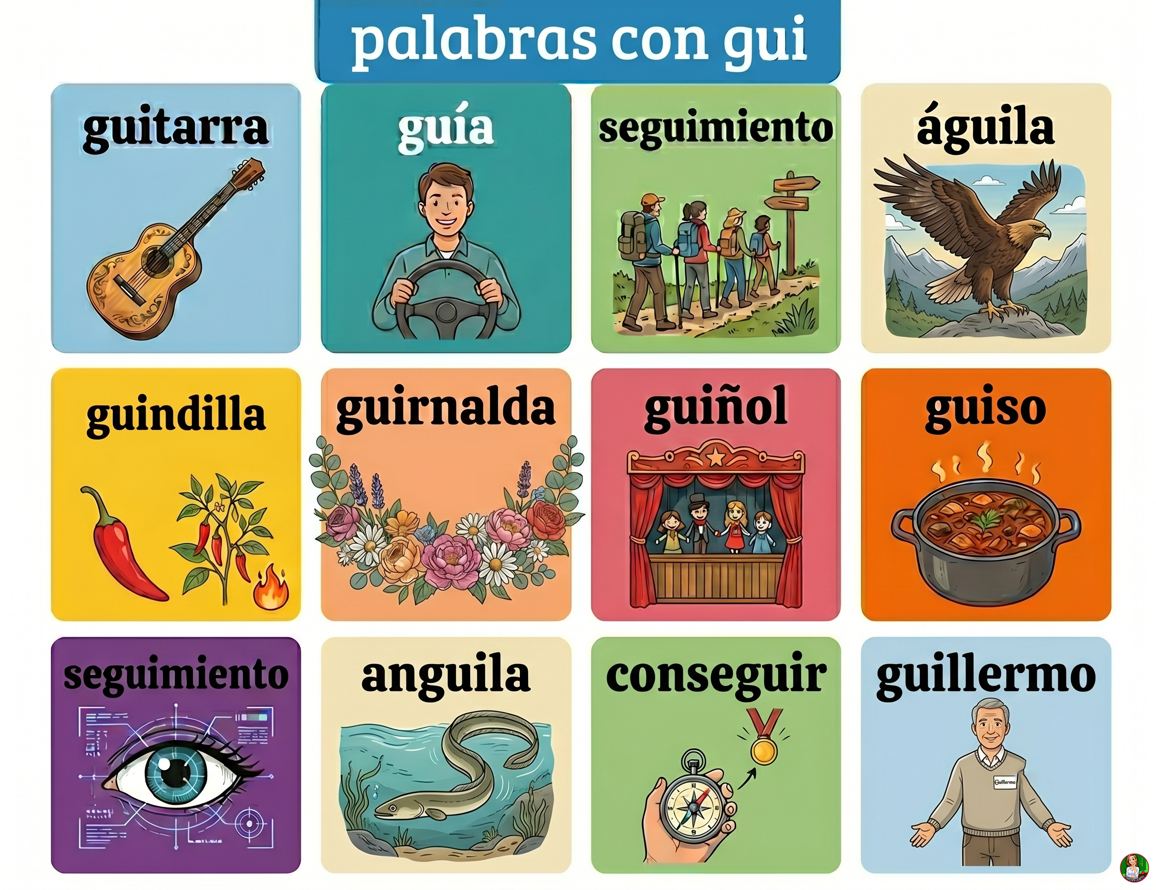 Palabras con gui