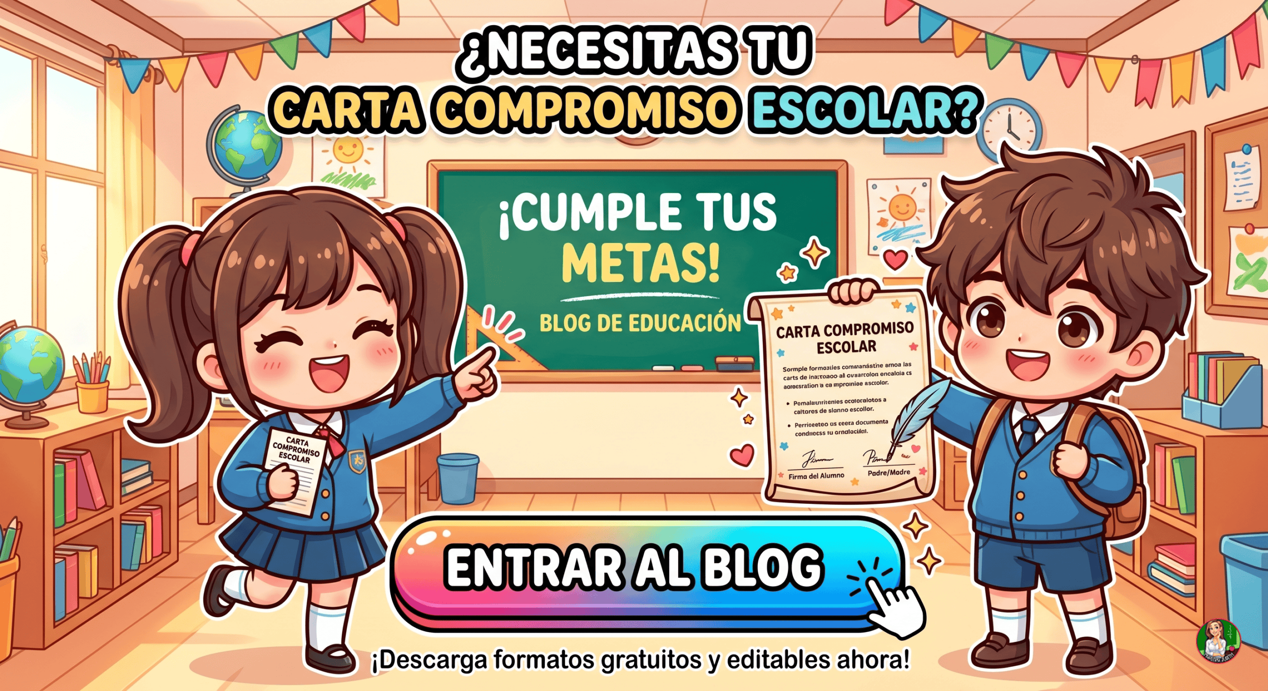 carta compromiso escolar