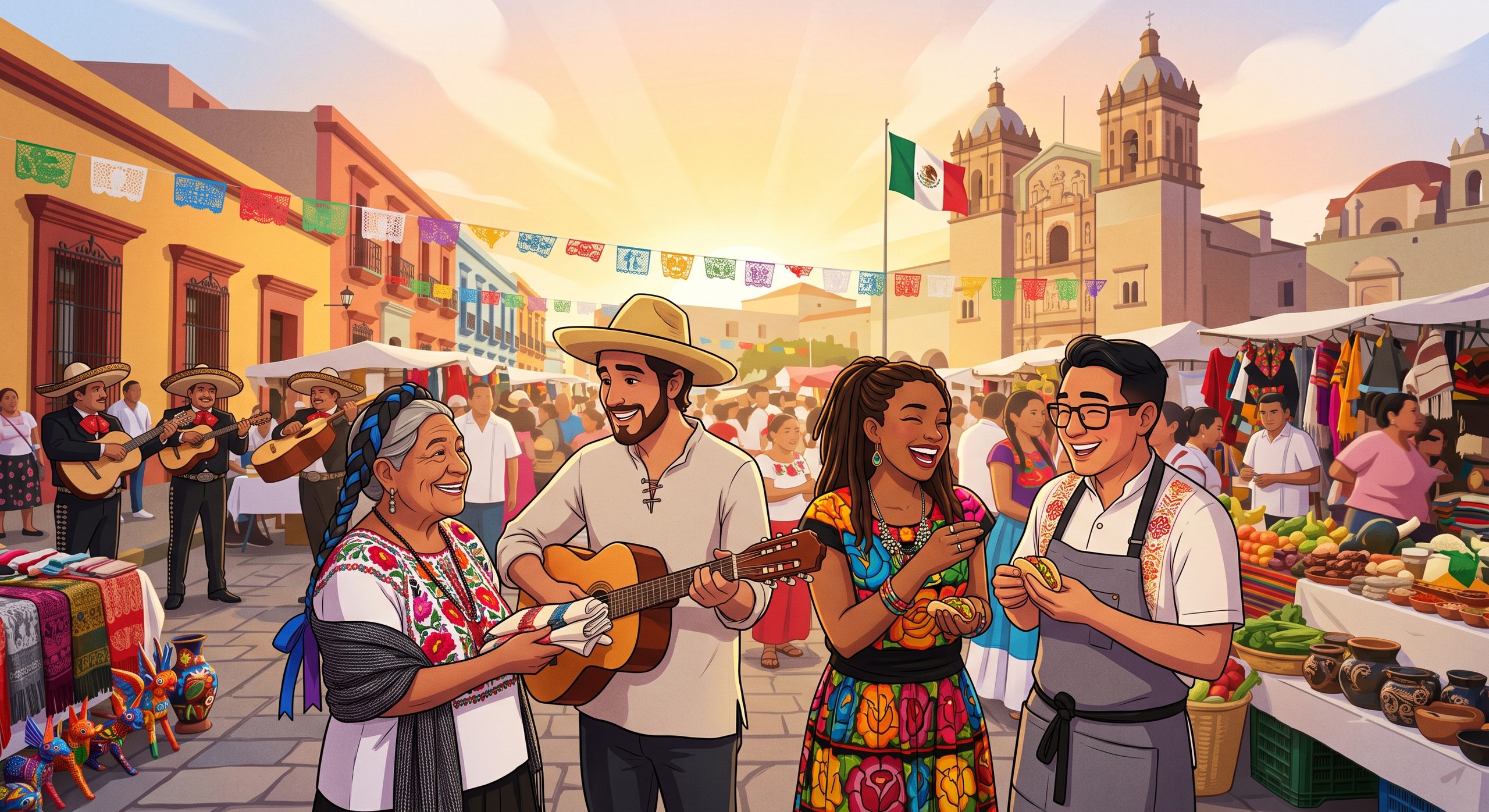 Actividades para el Día de la Nación Pluricultural en México